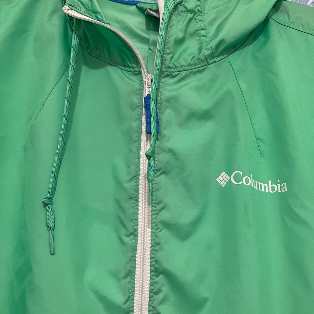 NWOT- Columbia Neon Green Windbreaker 💚✨ - Picture 5 of 7